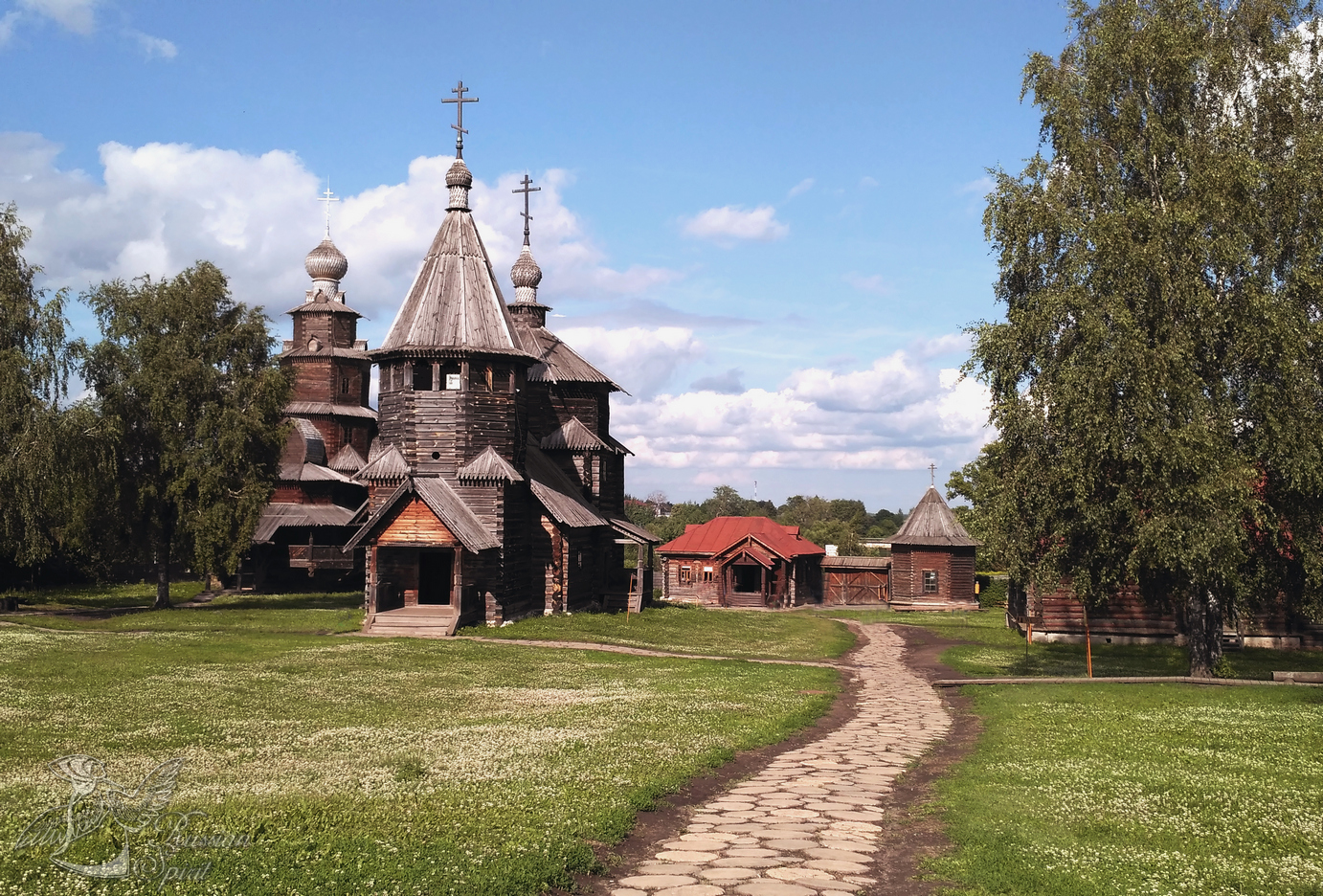 Wooden Russian Architecture museum 