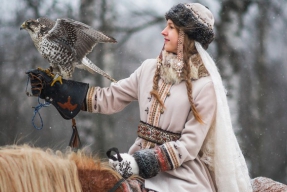 Falcon in Russian tradition